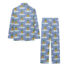 Load image into Gallery viewer, Big Boys' V-Neck Long Pajama Set