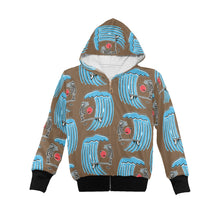 Load image into Gallery viewer, Little Girls' Zip Up Hoodie