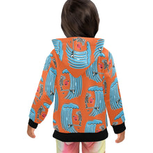 Load image into Gallery viewer, Little Girls' Zip Up Hoodie