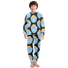 Load image into Gallery viewer, Big Boys' Crew Neck Long Pajama Set