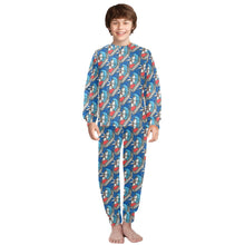 Load image into Gallery viewer, Big Boys' Crew Neck Long Pajama Set