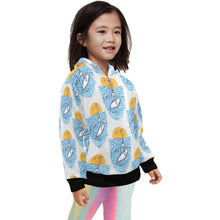 Load image into Gallery viewer, Little Girls' Zip Up Hoodie