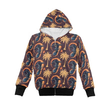 Load image into Gallery viewer, Little Girls' Zip Up Hoodie