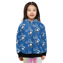 Load image into Gallery viewer, Little Girls' Zip Up Hoodie