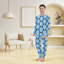 Load image into Gallery viewer, Big Boys' Crew Neck Long Pajama Set
