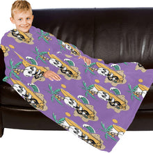 Load image into Gallery viewer, Blanket Robe with Sleeves for Kids