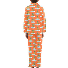 Load image into Gallery viewer, Big Boys' V-Neck Long Pajama Set