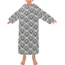 Load image into Gallery viewer, Blanket Robe with Sleeves for Kids