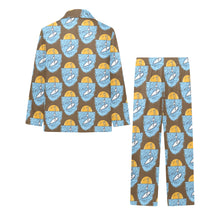 Load image into Gallery viewer, Big Boys' V-Neck Long Pajama Set