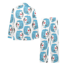 Load image into Gallery viewer, Big Boys' V-Neck Long Pajama Set
