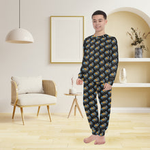Load image into Gallery viewer, Big Boys' Crew Neck Long Pajama Set