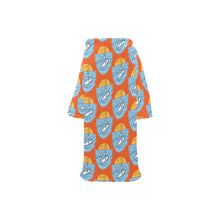 Load image into Gallery viewer, Blanket Robe with Sleeves for Kids
