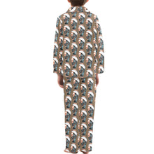 Load image into Gallery viewer, Big Boys' V-Neck Long Pajama Set