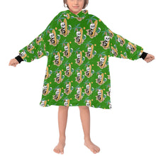 Load image into Gallery viewer, Blanket Hoodie for Kids