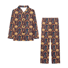 Load image into Gallery viewer, Big Boys' V-Neck Long Pajama Set