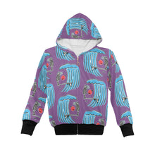 Load image into Gallery viewer, Little Girls' Zip Up Hoodie