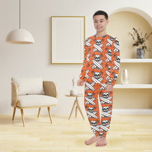 Load image into Gallery viewer, Big Boys' Crew Neck Long Pajama Set