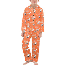 Load image into Gallery viewer, Big Boys' V-Neck Long Pajama Set