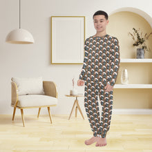 Load image into Gallery viewer, Big Boys' Crew Neck Long Pajama Set