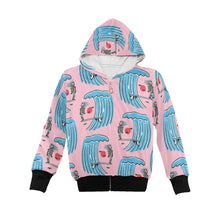 Load image into Gallery viewer, Little Girls' Zip Up Hoodie