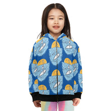 Load image into Gallery viewer, Little Girls' Zip Up Hoodie
