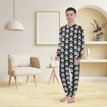 Load image into Gallery viewer, Big Boys' Crew Neck Long Pajama Set