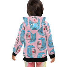Load image into Gallery viewer, Little Girls' Zip Up Hoodie