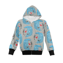 Load image into Gallery viewer, Little Girls' Zip Up Hoodie