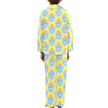 Load image into Gallery viewer, Big Boys' V-Neck Long Pajama Set