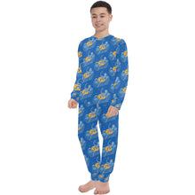 Load image into Gallery viewer, Big Boys' Crew Neck Long Pajama Set