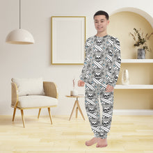 Load image into Gallery viewer, Big Boys' Crew Neck Long Pajama Set