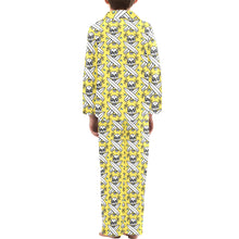 Load image into Gallery viewer, Big Boys' V-Neck Long Pajama Set
