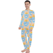 Load image into Gallery viewer, Big Boys' Crew Neck Long Pajama Set