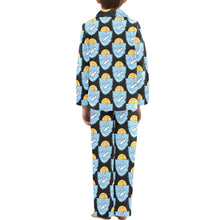 Load image into Gallery viewer, Big Boys' V-Neck Long Pajama Set