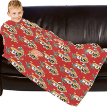 Load image into Gallery viewer, Blanket Robe with Sleeves for Kids