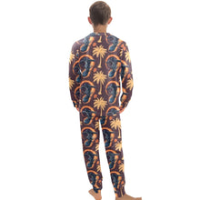 Load image into Gallery viewer, Big Boys' Crew Neck Long Pajama Set