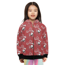 Load image into Gallery viewer, Little Girls' Zip Up Hoodie