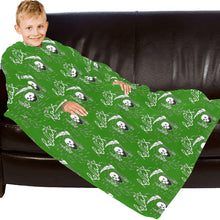 Load image into Gallery viewer, Blanket Robe with Sleeves for Kids