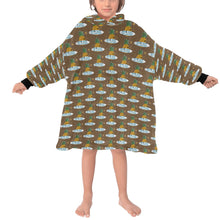 Load image into Gallery viewer, Blanket Hoodie for Kids