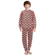Load image into Gallery viewer, Big Boys' Crew Neck Long Pajama Set