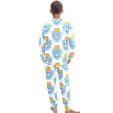 Load image into Gallery viewer, Big Boys' Crew Neck Long Pajama Set