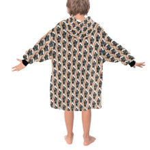 Load image into Gallery viewer, Blanket Hoodie for Kids