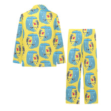 Load image into Gallery viewer, Big Boys' V-Neck Long Pajama Set