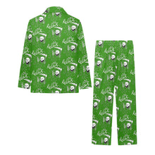 Load image into Gallery viewer, Big Boys' V-Neck Long Pajama Set
