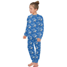 Load image into Gallery viewer, Big Girls' Crew Neck Long Pajama Set