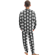 Load image into Gallery viewer, Big Boys' Crew Neck Long Pajama Set