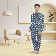 Load image into Gallery viewer, Big Boys' Crew Neck Long Pajama Set