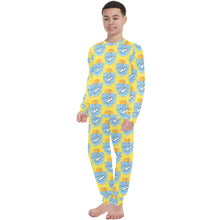 Load image into Gallery viewer, Big Boys' Crew Neck Long Pajama Set