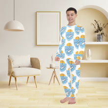 Load image into Gallery viewer, Big Boys' Crew Neck Long Pajama Set