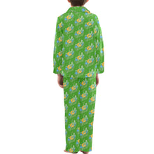 Load image into Gallery viewer, Big Boys' V-Neck Long Pajama Set